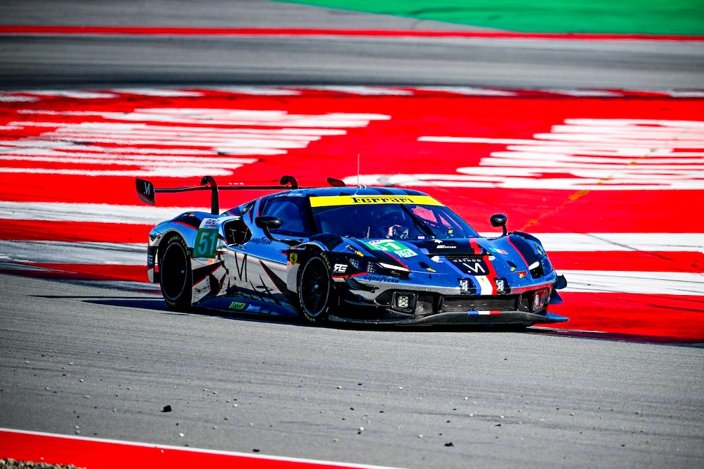 Conrad Laursen sluttede femmer på Paul Ricard
(Foto: AF-Corse)